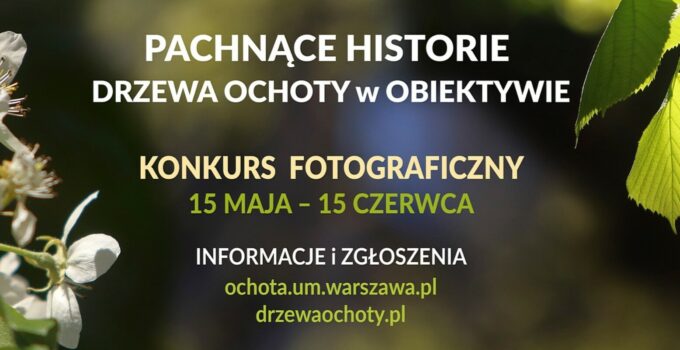 Pachnące historie - drzewa Ochoty w obiektywie